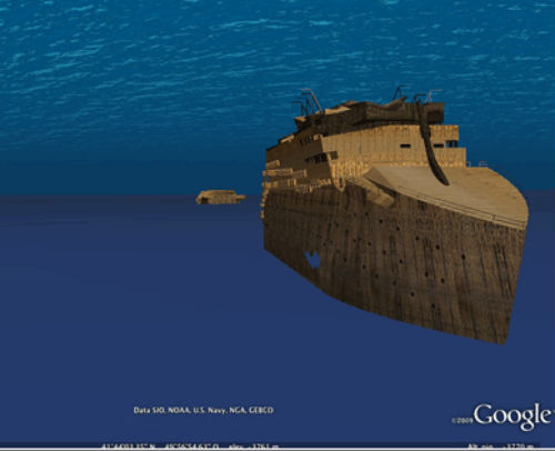 curiosidades de google earth