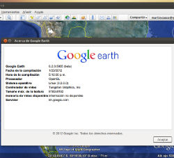 Instalación de Google Earth