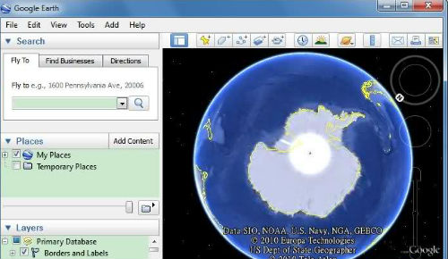 google earth portable